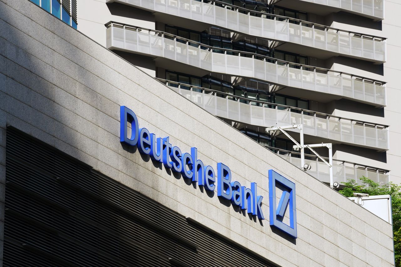 Assets of Deutsche Bank frozen