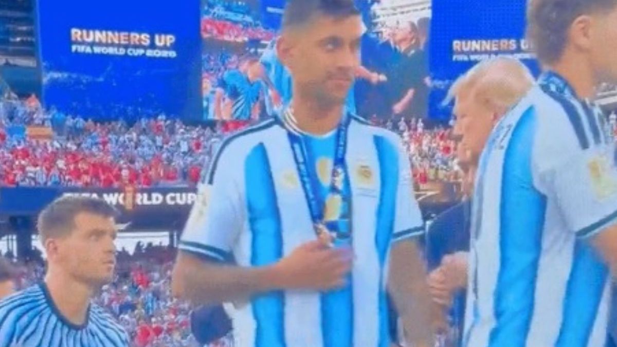 Cristian Romero nie podał ręki Trumpowi
