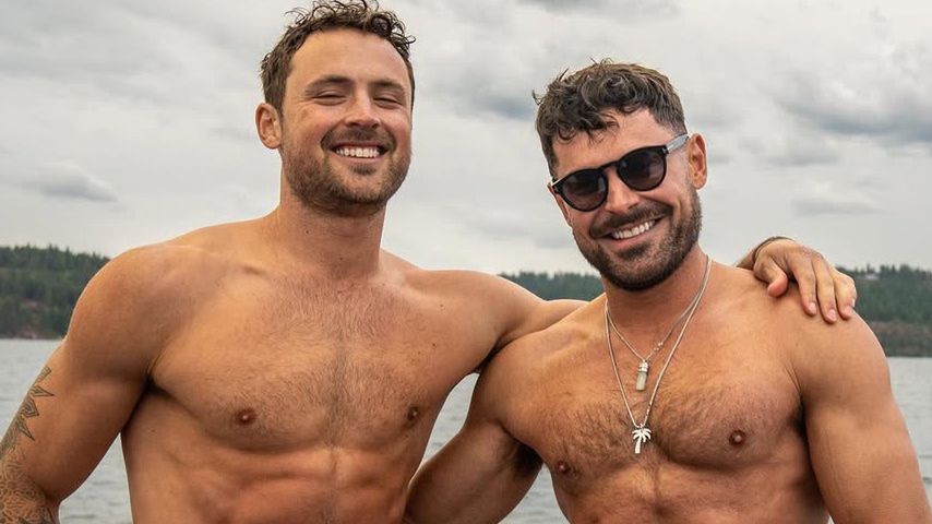 Zac Efron z bratem Dylanem