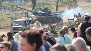 Malechowo: Crash Test na Zlocie Pojazdów Militarnych i Wojskowych