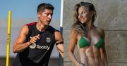 Wakacyjna rozłąka Lewandowskich. Robert wylewa siódme poty, a Ania HARCUJE na Majorce