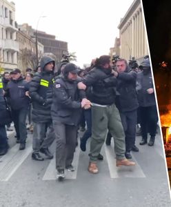 Zawrzało w Gruzji. Protestujący starli się z policją