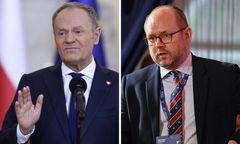 Tusk o "zakutych łbach". Przydacz: "Gdyby tak Kaczyński powiedział"