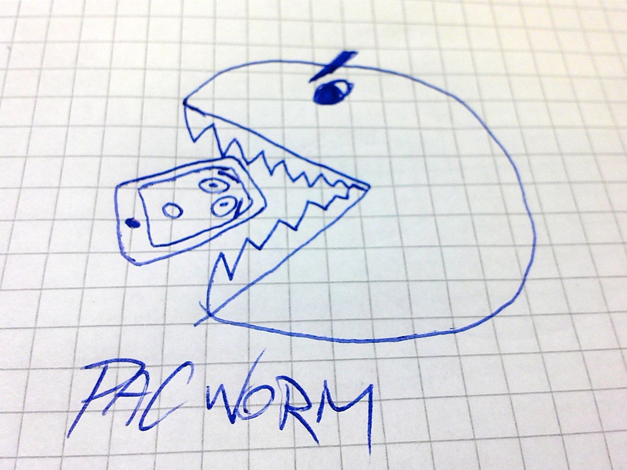 Nasz wirus Pac Worm | praca zbiorowa