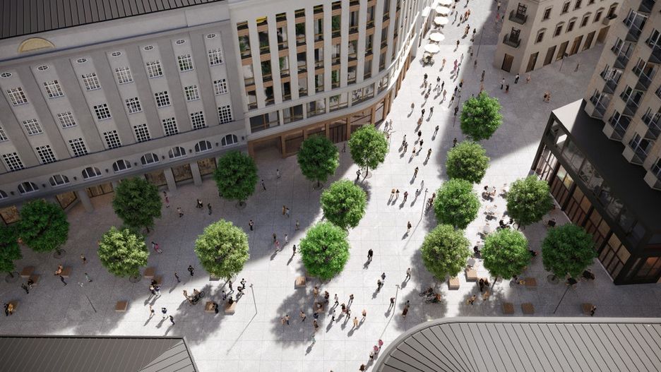 Warszawa. Plac Pięciu Rogów nową przestrzenią publiczną w centrum miasta