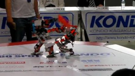Walki robotów - "KONDO BATTLE" (wideo) 1
