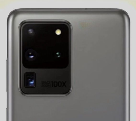 Samsung Galaxy S20 Ultra - prawdopodobny wygląd modułu aparatu