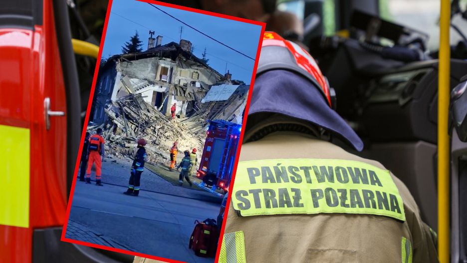 Runęła kamienica w Oświęcimiu