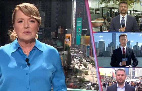 TVP wysłała szóstkę dziennikarzy do relacjonowania szczytu ONZ w Nowym Jorku