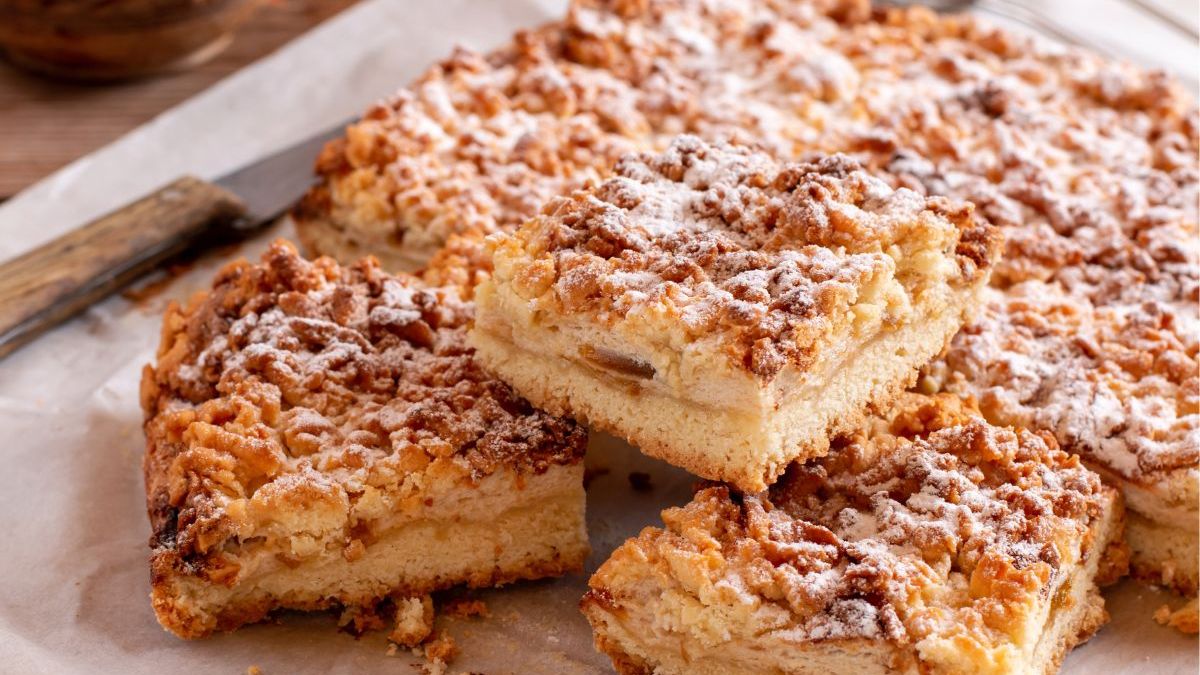 Szarlotka sypana - Pyszności