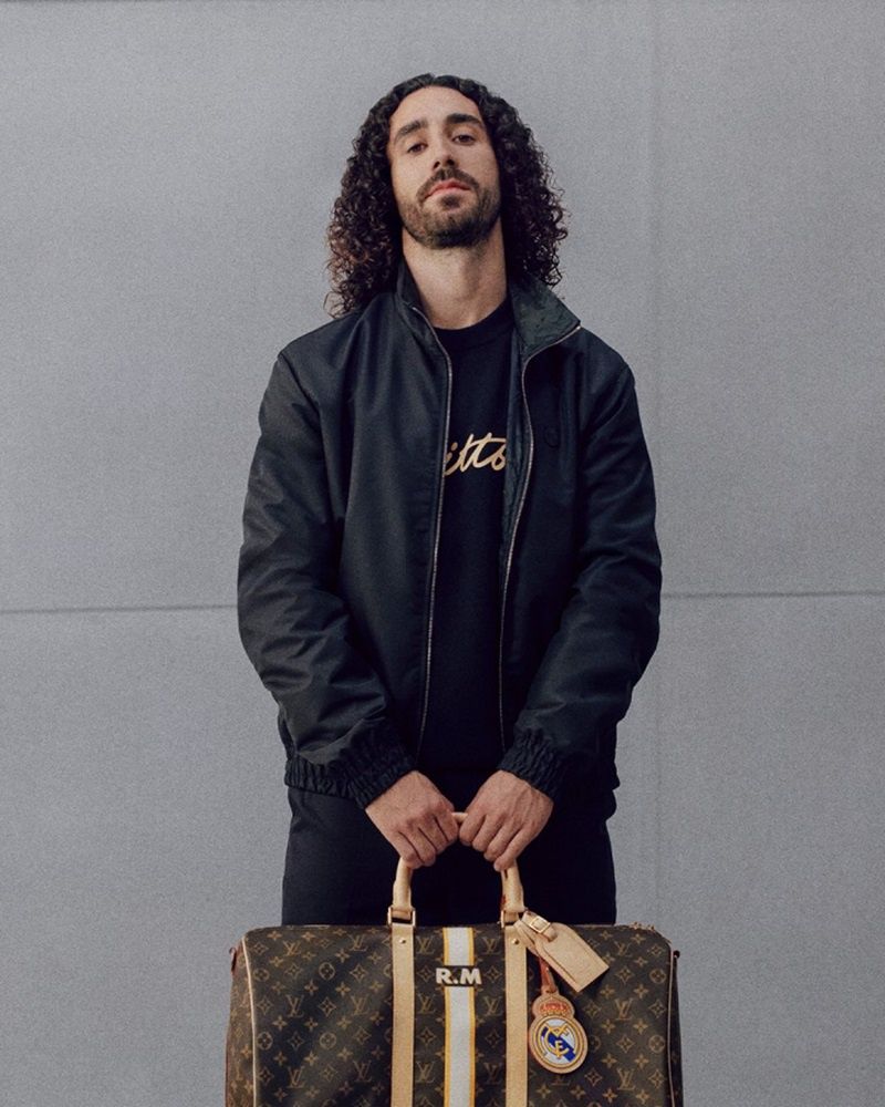 Piłkarze Realu Madryt zaprezentowali nową kolekcję ubrań przygotowaną przez Louis Vuitton