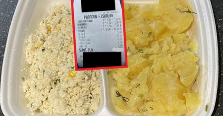 Pokazał paragon grozy za ziemniaki i surówkę. "Gdzie my żyjemy?"