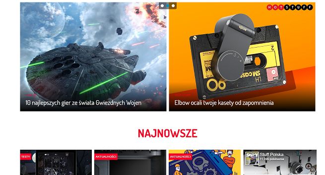 „Stuff” z odświeżoną stroną internetową