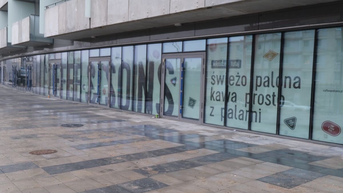 Lokal palarni kawy Coffee & Sons w nowym apartamentowcu przy ul. Lubomelskiej w Lublinie