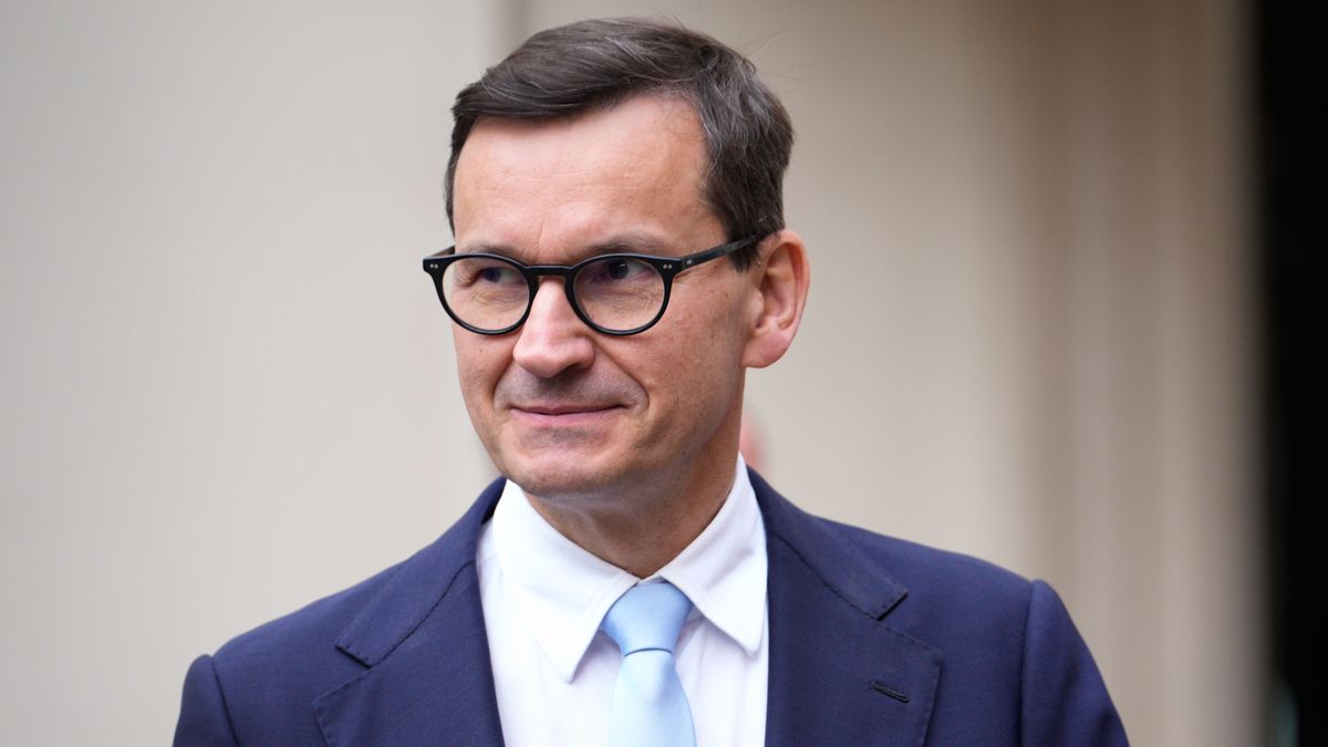 Former Polish Prime Minister Mateusz Morawiecki is seen after the certficition ceremony of Karol Nawrocki at the Royal Castle in Warsaw, Poland on 11 June, 2025. (Photo by Jaap Arriens/NurPhoto via Getty Images)