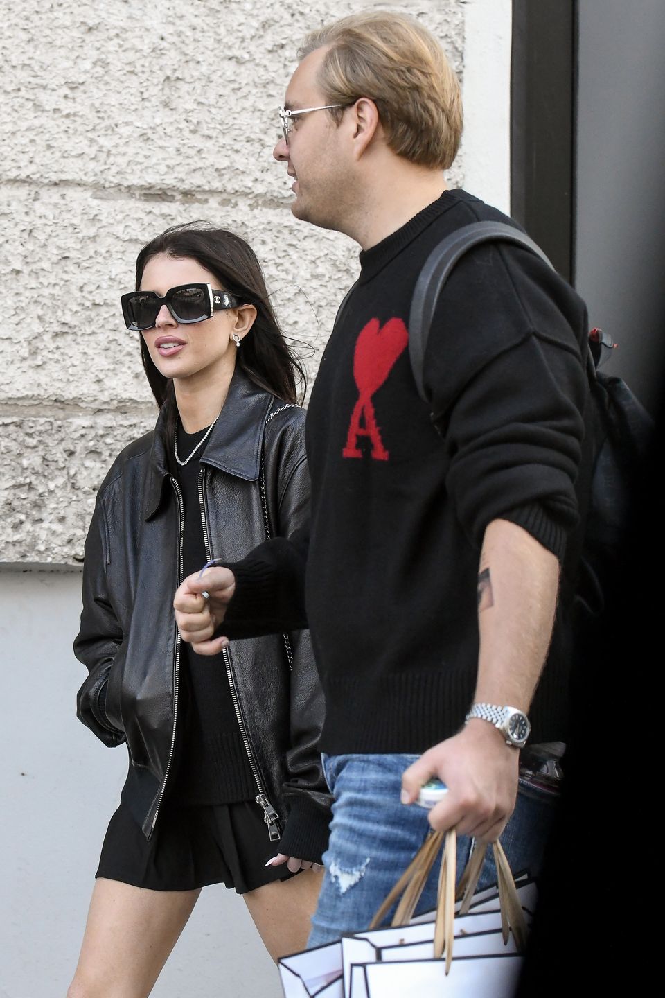 Roksana Węgiel z mężem (fot. paparazzi)