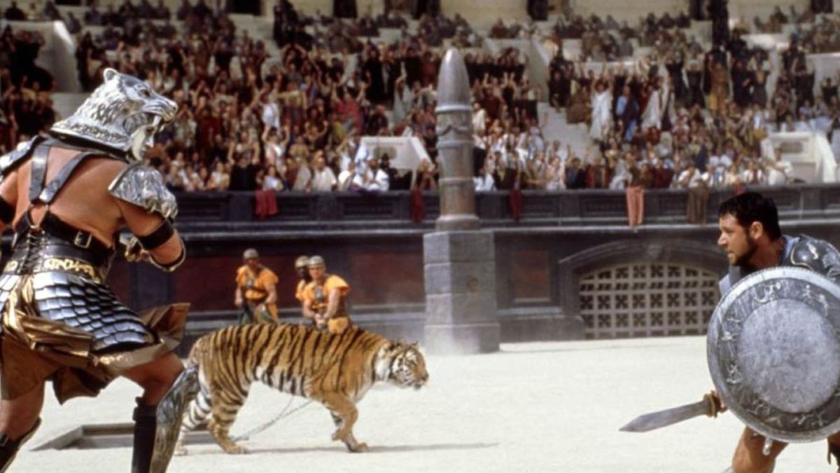 Gladiator - reż. Ridley Scott, produkcja: USA, WB, Malta, Maroko