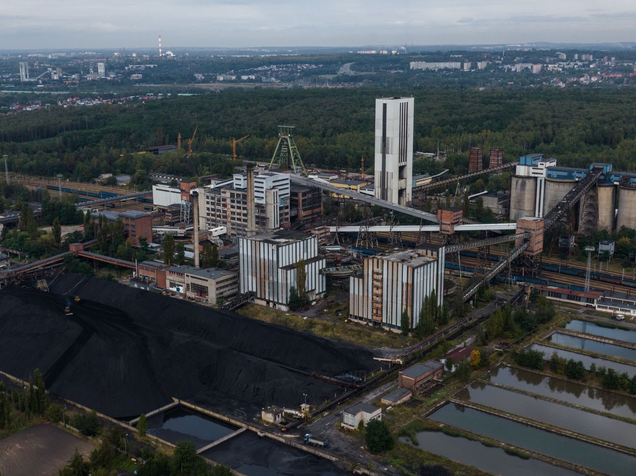 Ruda Śląska, kopalnia Halemba 