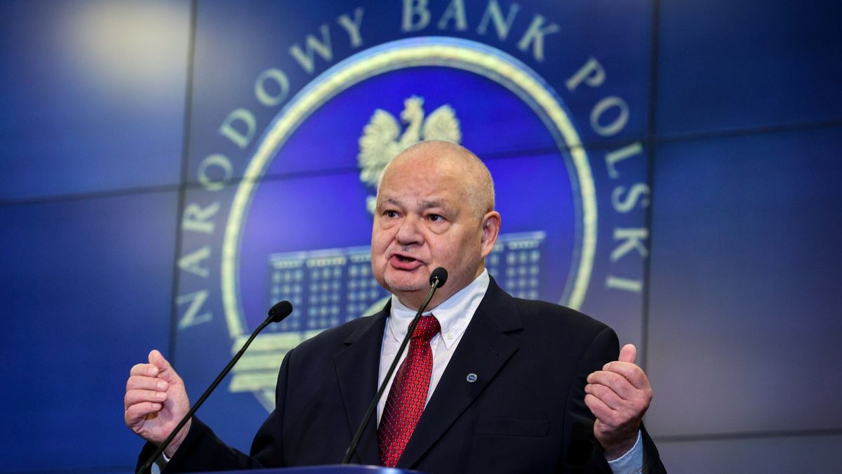 Na zdjęciu prezes NBP Adam Glapiński 