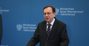 Konferencja prasowa Mariusza Kamińskiego: "Będzie fala uchodźców"