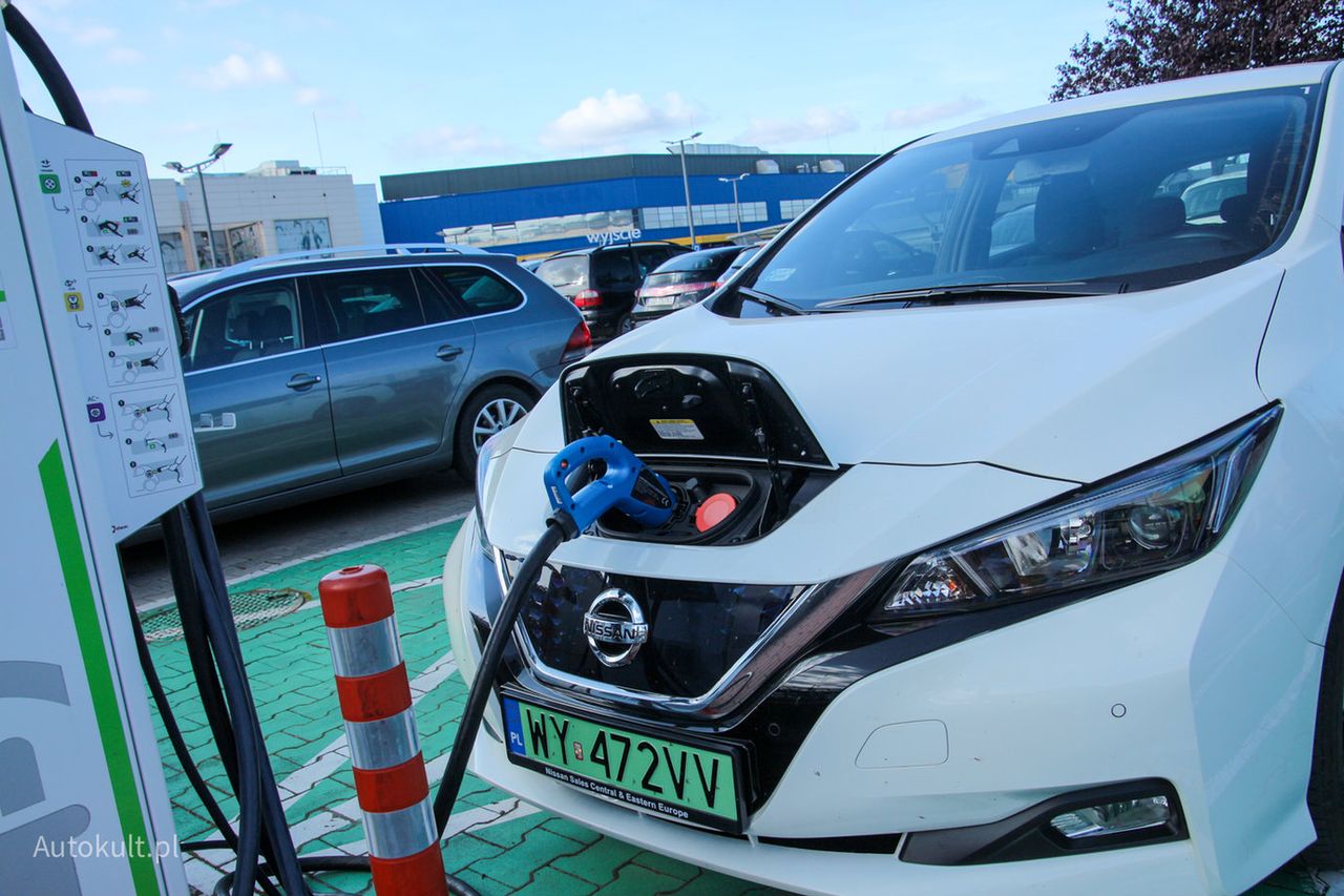 To Nissan Leaf rozpropagował złącze CHAdeMO