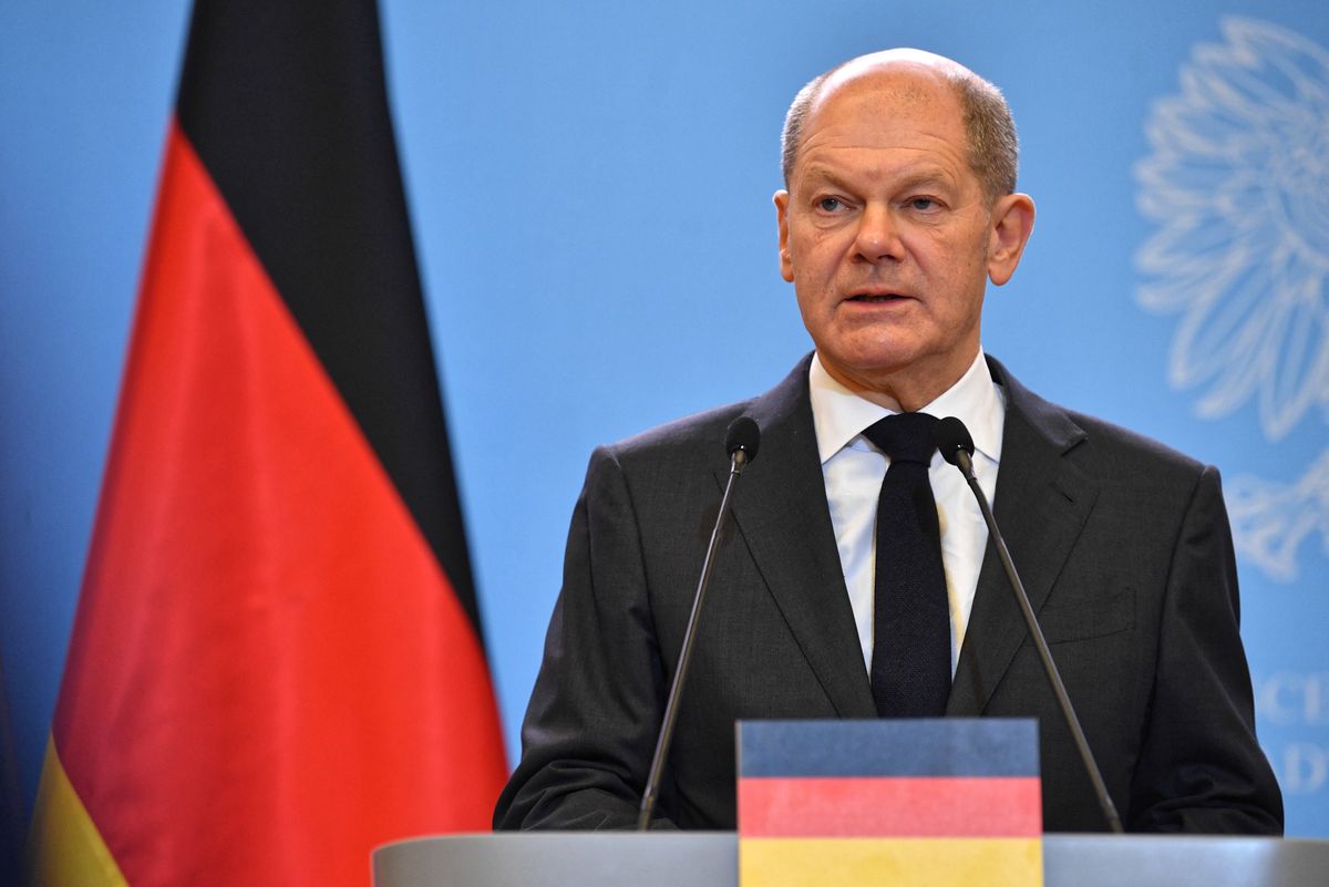 Kanclerz Niemiec Olaf Scholz 