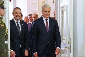 Nawrocki na Litwie o Trumpie. "Doszliśmy do wspólnego wniosku"