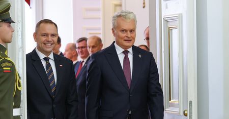 Nawrocki na Litwie o Trumpie. "Doszliśmy do wspólnego wniosku"
