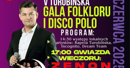 Zenon Martyniuk gwiazdą V Turobińskiej Gali Folkloru i Disco Polo! Szykuje się roztańczona niedziela w Turobinie [PROGRAM]