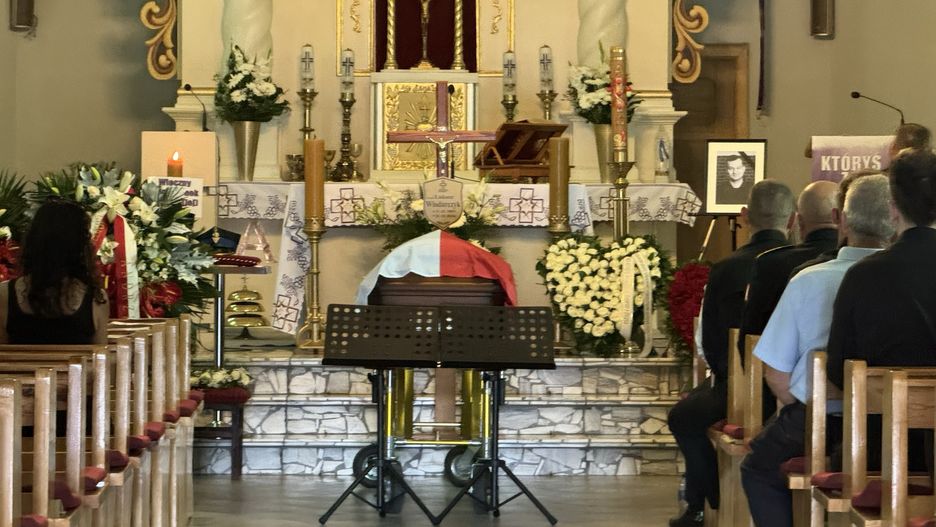 Pogrzeb  st. ogn. Łukasza Włodarczyka