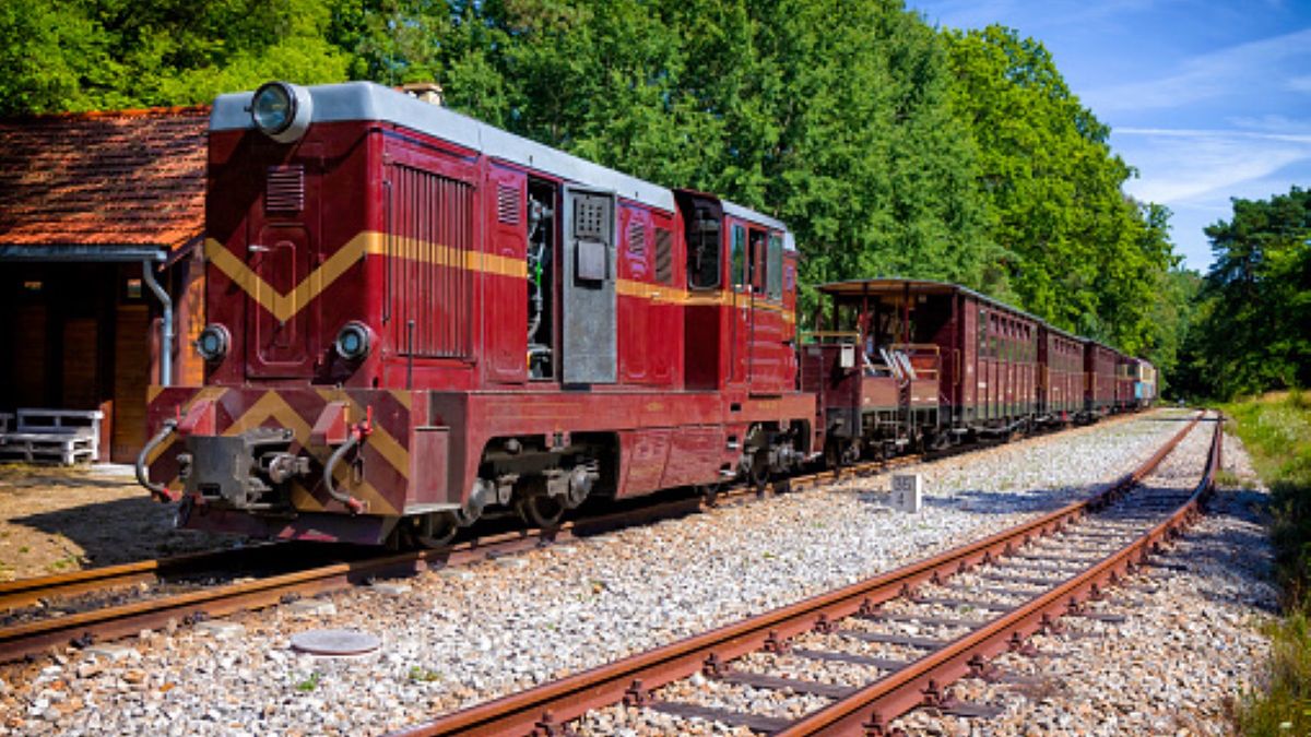 Nietypowa scena na stacji w Kraśniku. Mężczyzna wszedł na lokomotywę i nawet przyjazd policjantów nie skłonił go do zejścia (zdjęcie ilustracyjne) 