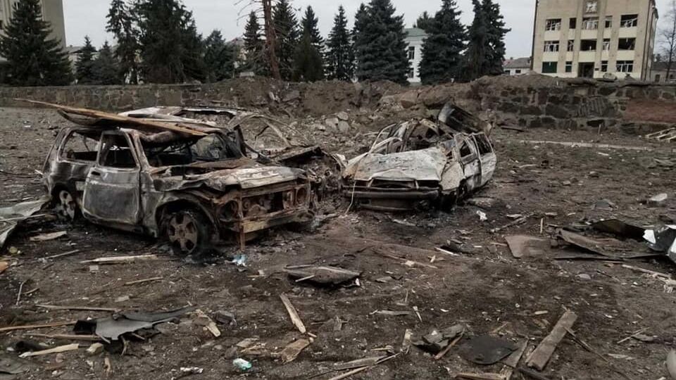 Zniszczenia wojenne w Ukrainie