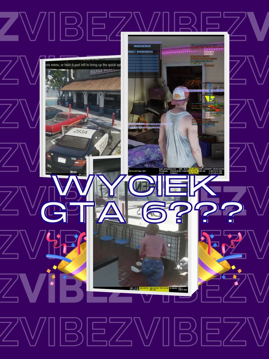 GTA 6, wyciek. Postacie, Vice City i więcej