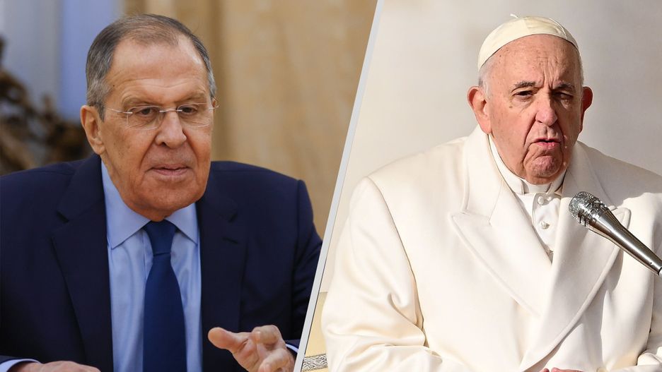 Ławrow zabrał głos ws. wywiadu Franciszka.