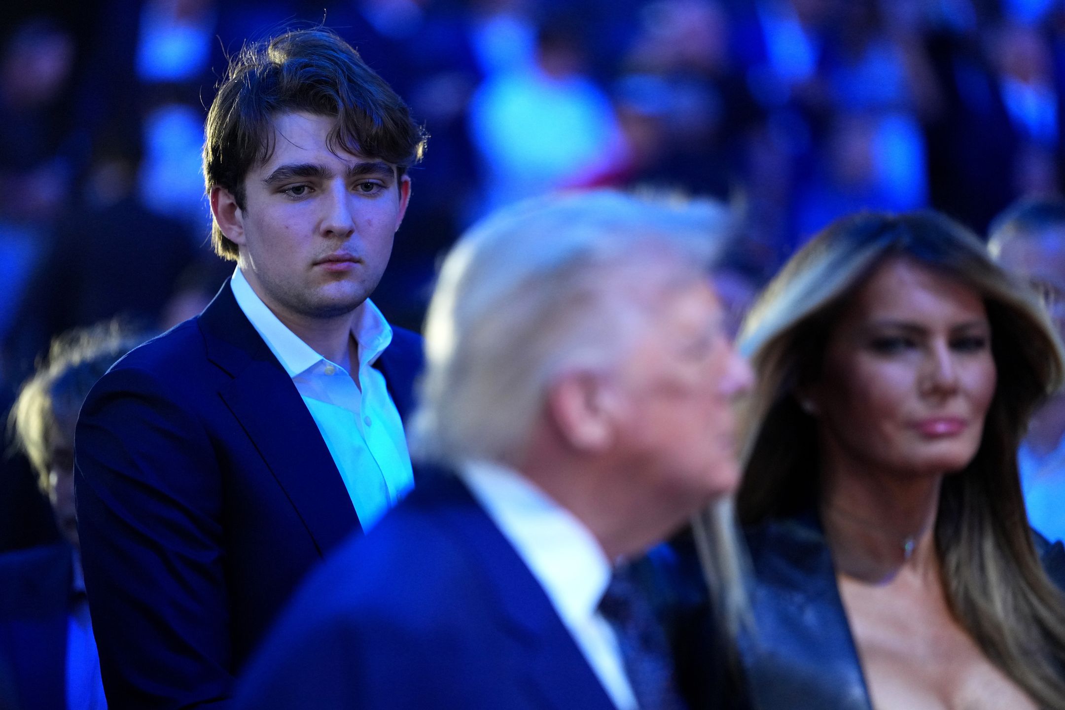 Barron Trump z rodzicami