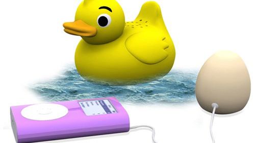 iDuck - bezprzewodowy głośnik w kąpielowej kaczuszce 1
