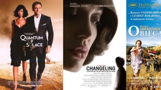 Grad plakatów: 007 Quantum of Solace, Changeling, Obiecaj mi! i Piła V 1