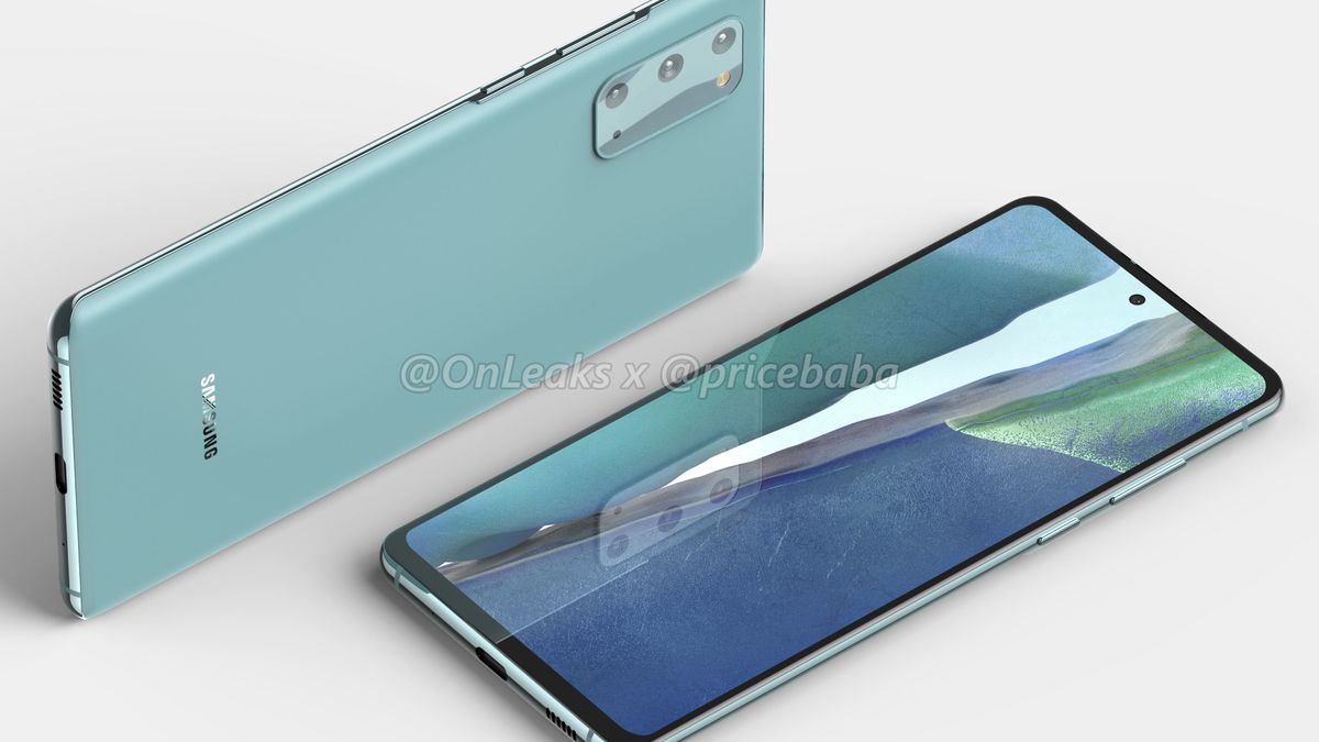 Tak ma wyglądać tańszy Samsung Galaxy S20 FE 1