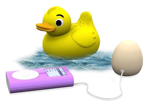 iDuck - bezprzewodowy głośnik w kąpielowej kaczuszce