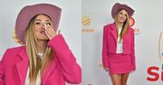 Marcelina Zawadzka w kowbojskiej stylówce czaruje na ściance konferencji Polsat SuperHit Festiwal (ZDJĘCIA)