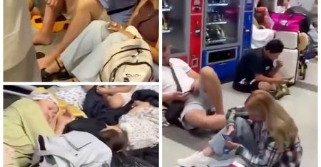 Chaos na lotnisku w Soczi. Głodni pasażerowie koczowali w halach portu