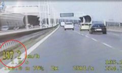 Zatrzymali pirata drogowego. Kierowca lexusa ma problemy