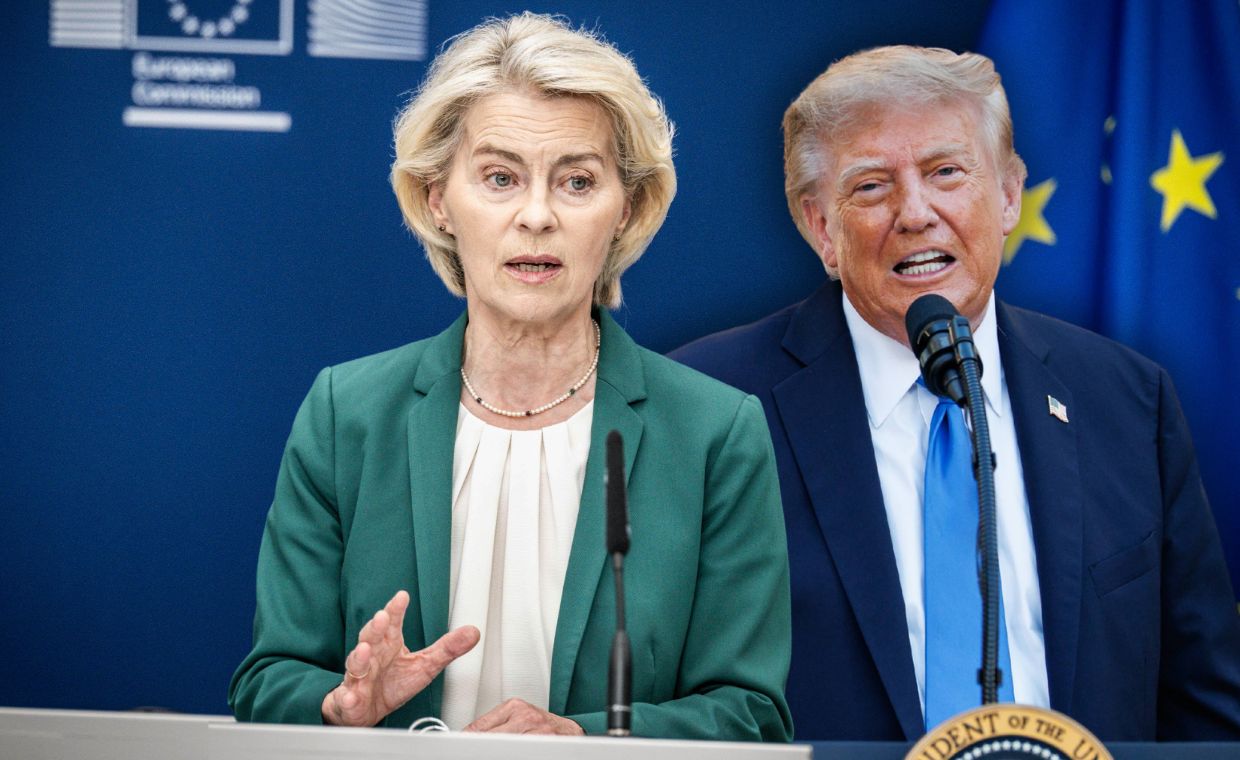 Trump grozi Europie zwrotem kosztów ukraińskich. Bruksela ignoruje wpisy w mediach społecznościowych