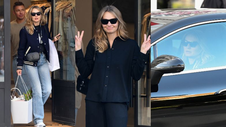 Małgorzata Socha przyłapana na zakupach. Odjechała mercedesem wartym krocie