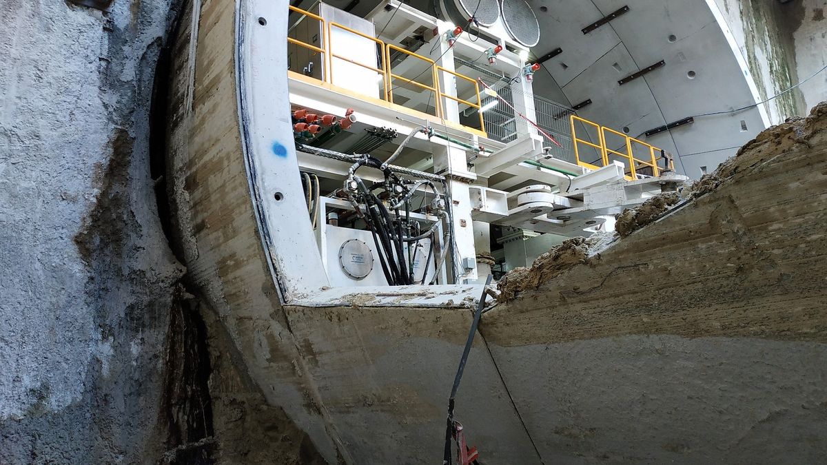 budowa tunelu pod Świną