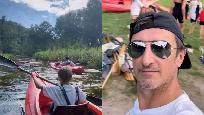 Sebastian Karpiel-Bułecka pokazał dzieci