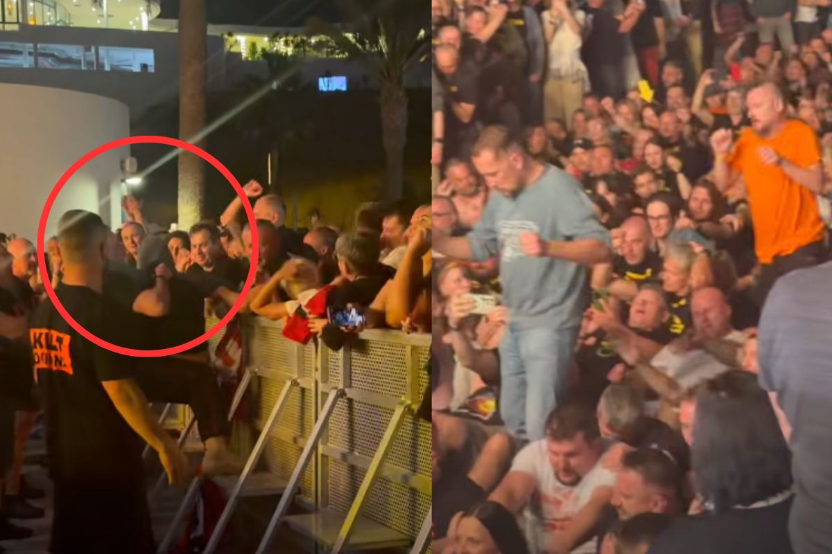 Polacy zdarli gardła na koncercie Kultu. Takie obrazki pod sceną na Teneryfie