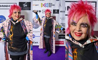 Dawno niewidziana Krystyna Mazurówna lansuje się na modowym evencie. Dacie wiarę, że ma 87 lat?! (ZDJĘCIA)