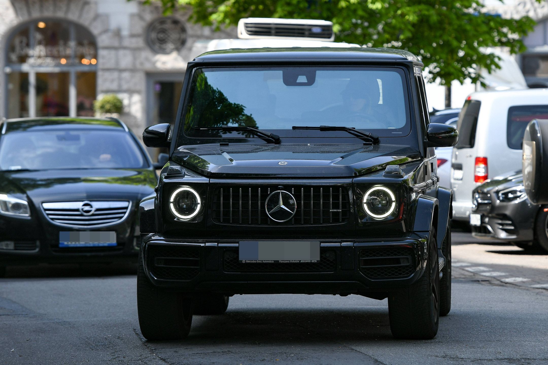 Ewa Chodakowska w aucie