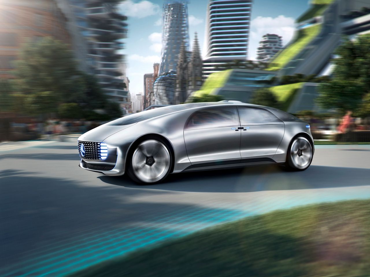 Mercedes-Benz F015 Luxury in Motion - futurystyczny koncept oficjalnie odsłonięty